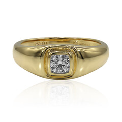 Gouden ring met een IF Diamant (D)