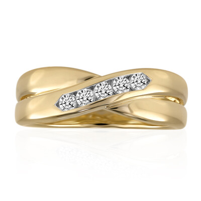 Gouden ring met IF Diamanten (D) (Annette)