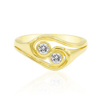 Gouden ring met IF Diamanten (D)