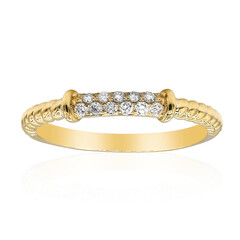 Gouden ring met I1 (H) Diamanten (CIRARI)