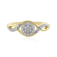 Gouden ring met Loepzuivere (F) Diamanten (LUCENT DIAMONDS)